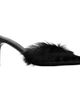 Paris Texas Paris Texas Black Lidia 70mm Fur Heels - 1