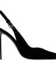 Paris Texas Paris Texas Black Lidia Buckle Slingback 105 Heels - 1
