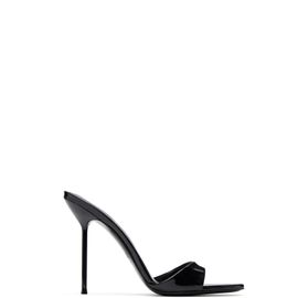 Paris Texas Paris Texas Black Lidia Mule 105 Heeled Sandals