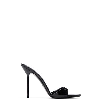 Paris Texas Paris Texas Black Lidia Mule 105 Heeled Sandals
