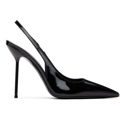 Paris Texas Paris Texas Black Lidia Slingback 105 Heels