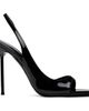 Paris Texas Paris Texas Black Lidia Slingback Heeled Sandals - 1