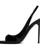 Paris Texas Paris Texas Black Lidia Slingback Heeled Sandals - 3