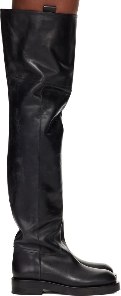 Paris Texas Paris Texas Black Napa Over the Knee Boots
