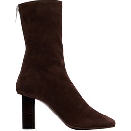 Paris Texas Paris Texas Brown Alice Suede 85 Ankle Boots