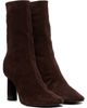 Paris Texas Paris Texas Brown Alice Suede 85 Ankle Boots - 4