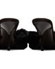 Paris Texas Paris Texas Brown Lidia 70mm Suede Mule Heels - 2