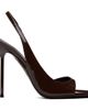 Paris Texas Paris Texas Brown Lidia Slingback 105 Heeled Sandals - 1
