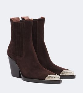 Paris Texas Paris Texas Dallas embellished suede cowboy boots