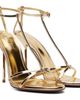 Paris Texas Paris Texas Gold Lidia T-Strap 105 Heeled Sandals - 4