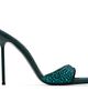 Paris Texas Paris Texas Green Lidia 105 Mule Heeled Sandals - 1