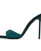 Paris Texas Paris Texas Green Lidia 105 Mule Heeled Sandals - 3
