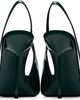 Paris Texas Paris Texas Green Lidia 105 Patent Slingback Heels - 2