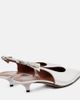 Paris Texas Paris Texas Jessica mirrored leather slingback pumps - 2
