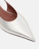 Paris Texas Paris Texas Jessica mirrored leather slingback pumps - 5