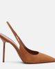 Paris Texas Paris Texas Lidia 120 suede slingback pumps - 5