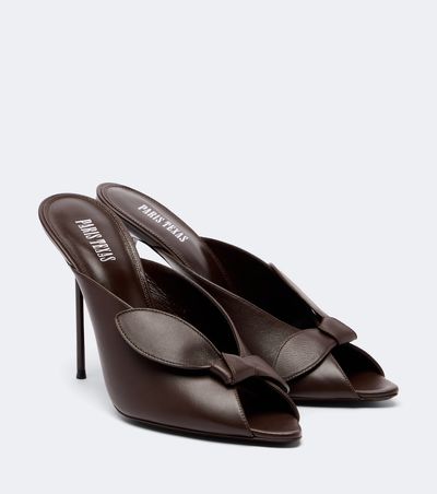 Paris Texas Paris Texas Lidia bow-detail leather mules