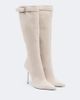 Paris Texas Paris Texas Lidia Buckle suede knee-high boots - 1
