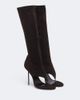 Paris Texas Paris Texas Lidia cut-out suede knee-high boots - 1