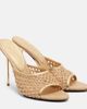 Paris Texas Paris Texas Lidia leather-trimmed mules - 1