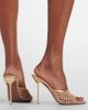 Paris Texas Paris Texas Lidia leather-trimmed mules - 3
