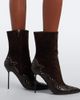 Paris Texas Paris Texas Lidia Queen of Hearts leather ankle boots - 3