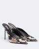 Paris Texas Paris Texas Lidia Queen of Hearts leather mules - 1