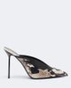 Paris Texas Paris Texas Lidia Queen of Hearts leather mules - 5