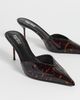 Paris Texas Paris Texas Lidia Sabot Pumps 70mm Tortoise - 5