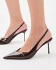 Paris Texas Paris Texas Lidia Slingback Pumps Ebano - 3