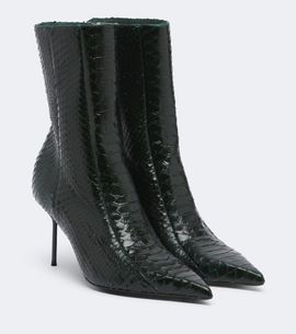 Paris Texas Paris Texas Lidia snake-effect leather ankle boots