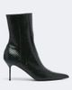 Paris Texas Paris Texas Lidia snake-effect leather ankle boots - 5