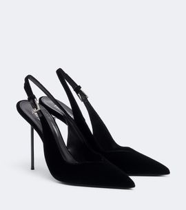 Paris Texas Paris Texas Lidia velvet slingback pumps