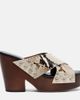 Paris Texas Paris Texas Marisol snake-effect leather platform sandals - 5