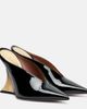 Paris Texas Paris Texas Nina 105 patent leather wedge mules - 1