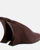 Paris Texas Paris Texas Nina 105 satin wedge mules - 2