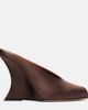 Paris Texas Paris Texas Nina 105 satin wedge mules - 4