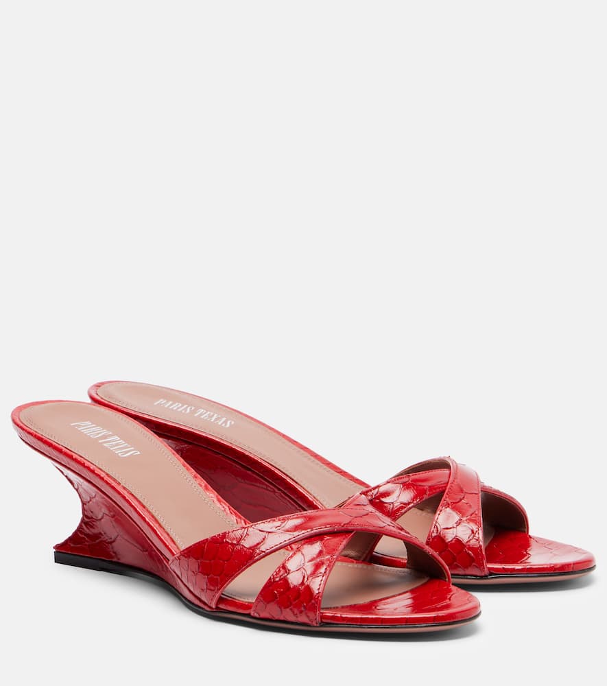 【新品】 オリバーガル Patent Leather Love Paris Texas Sandals