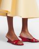 Paris Texas Paris Texas Nina 50 croc-effect patent leather wedge mules - 2