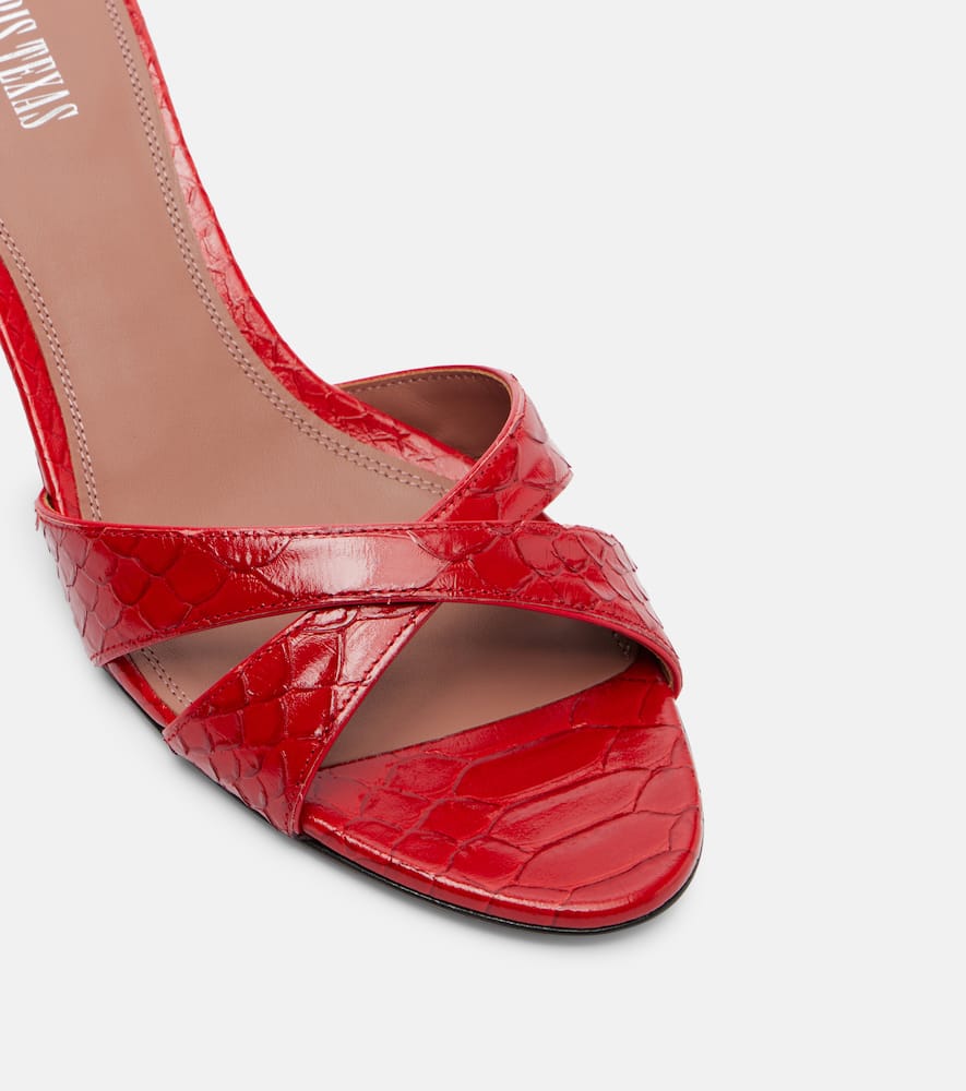 【新品】 オリバーガル Patent Leather Love Paris Texas Sandals