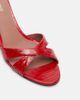 Paris Texas Paris Texas Nina 50 croc-effect patent leather wedge mules - 4