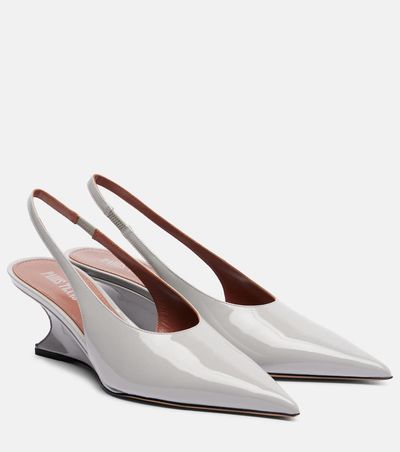 Paris Texas Paris Texas Nina 50 patent leather slingback pumps