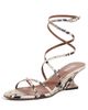 Paris Texas Paris Texas Nina Lace Up Sandals Naturale - 1