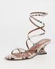Paris Texas Paris Texas Nina Lace Up Sandals Naturale - 2