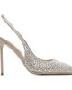 Paris Texas Paris Texas Taupe Lidia Slingback Crystal 105 Heels - 1