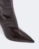 Paris Texas Paris Texas Vera croc-effect leather knee-high boots - 5