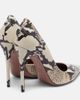 Paris Texas Paris Texas Vera snake-effect leather pumps - 3