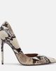 Paris Texas Paris Texas Vera snake-effect leather pumps - 5