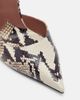 Paris Texas Paris Texas Vera snake-effect leather pumps - 6