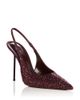 Paris Texas Paris Texas Women's Lidia Crystal Embellished Slingback Pumps - 1